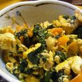 向日葵85♪'s cooksnap of when they made ほうれん草と卵の炒め物.