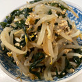 チビクウ's cooksnap of when they made もやしとワカメのナムル.