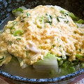ＴＷＯＨＥＡＲＴＳ's cooksnap of when they made 白菜の鮭入り卵あんかけ　中華風.