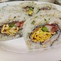 ❤yutom❤'s cooksnap of when they made 鮭缶うら巻き寿司.