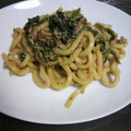 みあ's cooksnap of when they made 一人ごはん☆ツナマヨ焼きうどん.