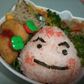 はなmama☆'s cooksnap of when they made こどものお弁当　ももんちゃん.