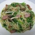 laputa3977's cooksnap of when they made 水菜のパスタ.