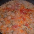 Jock's cooksnap of when they made トマトとソーセージのパエリア.