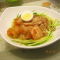 tanta328's cooksnap of when they made 超簡単！ツナマヨキムチ冷やし中華！.