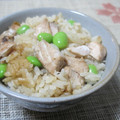 caramel-cookie's cooksnap of when they made 秋鮭の炊き込みご飯.