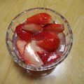 せつみか's cooksnap of when they made 甘酸っぱいイチゴソース　デザートに添えて.