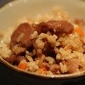 PopR's cooksnap of when they made 味噌豚の炊き込みごはん.
