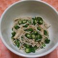 ひろけん821's cooksnap of when they made ★簡単！オクラとえのきのニンニク和え★.