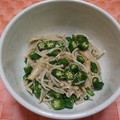 ひろけん821's cooksnap of when they made ★簡単！オクラとえのきのニンニク和え★.