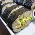 まな竜's cooksnap of when they made 青じそ香る♫太巻き寿司♫節分にも.