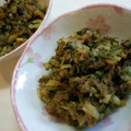 うにょケロ's cooksnap of when they made エコ！大根の皮と葉っぱがそぼろに変身～♪.