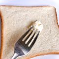 悠LOVE航's cooksnap of when they made パンにバターを塗るのはフォークで♪.
