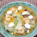 YCHキッチン's cooksnap of when they made 長崎レシピ②簡単なのに本格派！皿うどん.