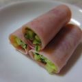 ｕｕｕ's cooksnap of when they made ＊きゅうりのハムロール＊.