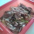 マリっさ's cooksnap of when they made ルクエで♪野菜と豚肉の蒸ししゃぶ〜.