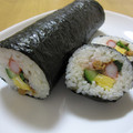 RN37's cooksnap of when they made うまっ！さんま缶で簡単巻寿司（恵方巻に）.
