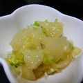 ゆいランラン's cooksnap of when they made ✿白菜と❀グレープフルーツの✿サラダ.