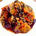 かめ凜's cooksnap of when they made 師匠直伝、焼肉のタレでナス炒め♪.