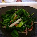 ミック37's cooksnap of when they made わさび菜のカニカマポン酢和え♪.