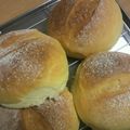 イクミン☆'s cooksnap of when they made ハチミツ香るふわふわ白パン.