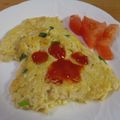 Nekozame's cooksnap of when they made 豆腐＋大きなとろとろ卵なオムレツ.