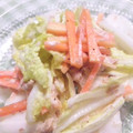 ももはな姫's cooksnap of when they made 白菜とツナのサクサク☆マヨサラダ.