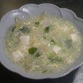 shibainu1's cooksnap of when they made 生姜でぽかぽか。とろーりたまごスープ.