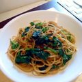 ｐｏｙｏｍｉ＊'s cooksnap of when they made 菜の花としらすのパスタ.