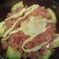 ﾐｽｵｰﾙｻﾝﾃﾞｰ's cooksnap of when they made 水菜も美味しい！簡単！アボカドネギトロ丼.