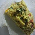 アベまり's cooksnap of when they made ケークサレ（おからメイン？）.