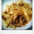 Ｅ－１０'s cooksnap of when they made 簡単!!!もやしとエリンギの炒めもの.