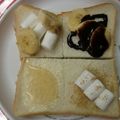 るらちゃん's cooksnap of when they made 贅沢なGODIVAのチョコバナナトースト.