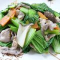 よっしー食堂's cooksnap of when they made チンゲン菜と豚の醤油炒め.
