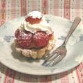ぷくぷくさざれ's cooksnap of when they made 冷凍パイシート使って☆苺のタルト♪.