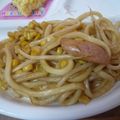 K/S's cooksnap of when they made お好み焼きソース☆絡めるだけの焼きうどん.