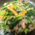 波乱万嬢's cooksnap of when they made 豚肉と小松菜のみぞれドレッシング和え.
