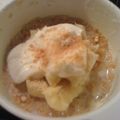 ポテトヘット's cooksnap of when they made 離乳食★忙しい朝に！バナナパフェ？.