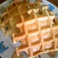 はむじぶ。's cooksnap of when they made もっちり　しっとりバナナワッフル.