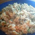 桃がいいなあ。's cooksnap of when they made たらこチャーハン.