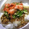 YUIっぺ☆'s cooksnap of when they made ねばねば彩り納豆ごはん.