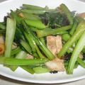 Michonchon's cooksnap of when they made 小松菜と豚バラ炒め.