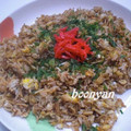 ぶーにゃんM's cooksnap of when they made 焼きそばが残った次の日は、そばめし！.