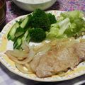 はらぺこあおむし～'s cooksnap of when they made 豚の生姜焼き.