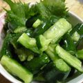 あひるの娘's cooksnap of when they made きゅうり２本でお手軽漬物.