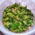 いずみるく's cooksnap of when they made かぶの葉っぱと明太子のエコふりかけ.