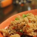 rakuen's cooksnap of when they made 根菜ごぼうの炊き込み御飯.