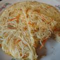 M.Akko's cooksnap of when they made 離乳食･幼児食に手づかみ素麺チャンプルー.