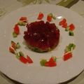 白玉季菜粉's cooksnap of when they made まぐろとアボカドのタルタル.