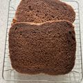 チョコチョコかえる's cooksnap of when they made ホームベーカリーでハニーココア食パン.
